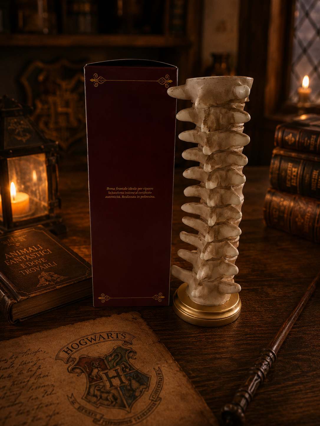 Spine Candle (Candela Remus Lupin)