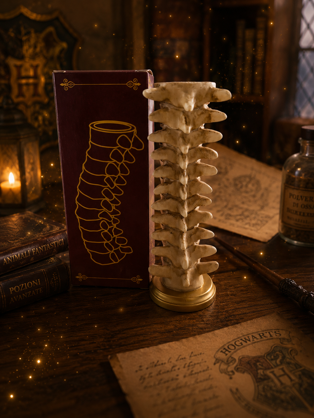 Spine Candle (Candela Remus Lupin)