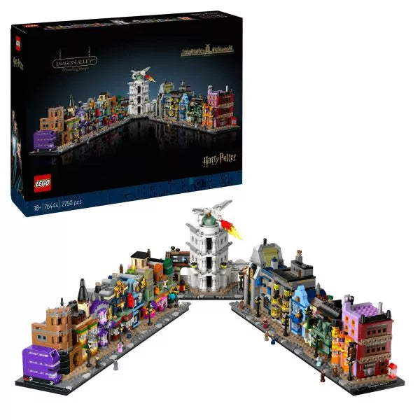Lego Harry Potter 76444 - Negozi di Magia di Diagon Alley