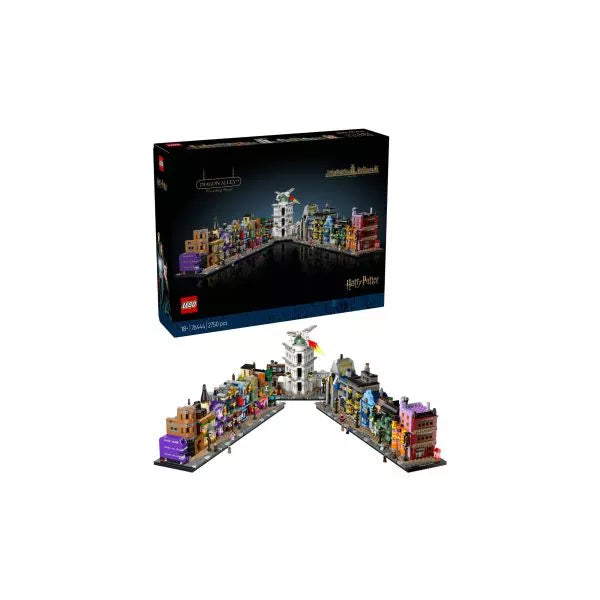 Lego Harry Potter 76444 - Negozi di Magia di Diagon Alley