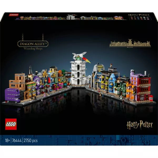 Lego Harry Potter 76444 - Negozi di Magia di Diagon Alley