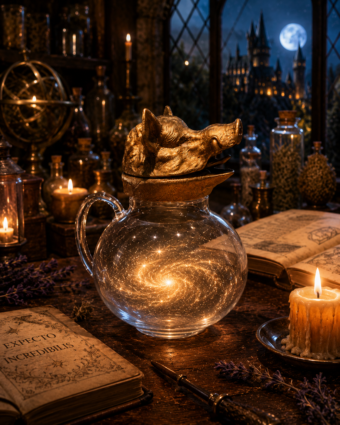 Brocca "Hogwarts" Testa di Porco