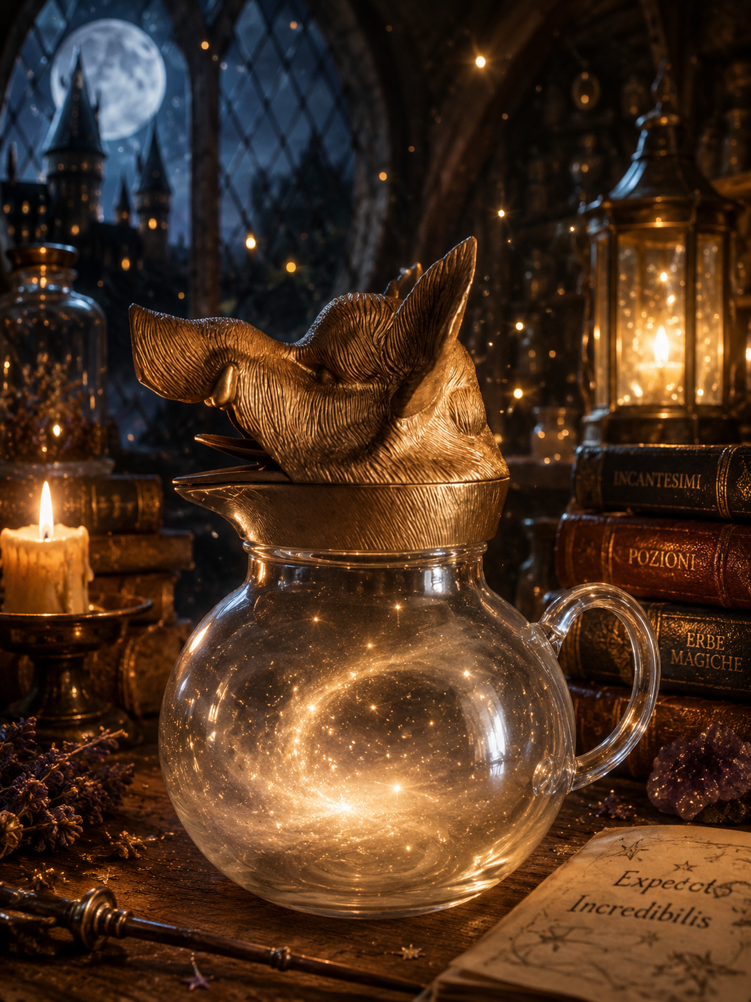 Brocca "Hogwarts" Testa di Porco