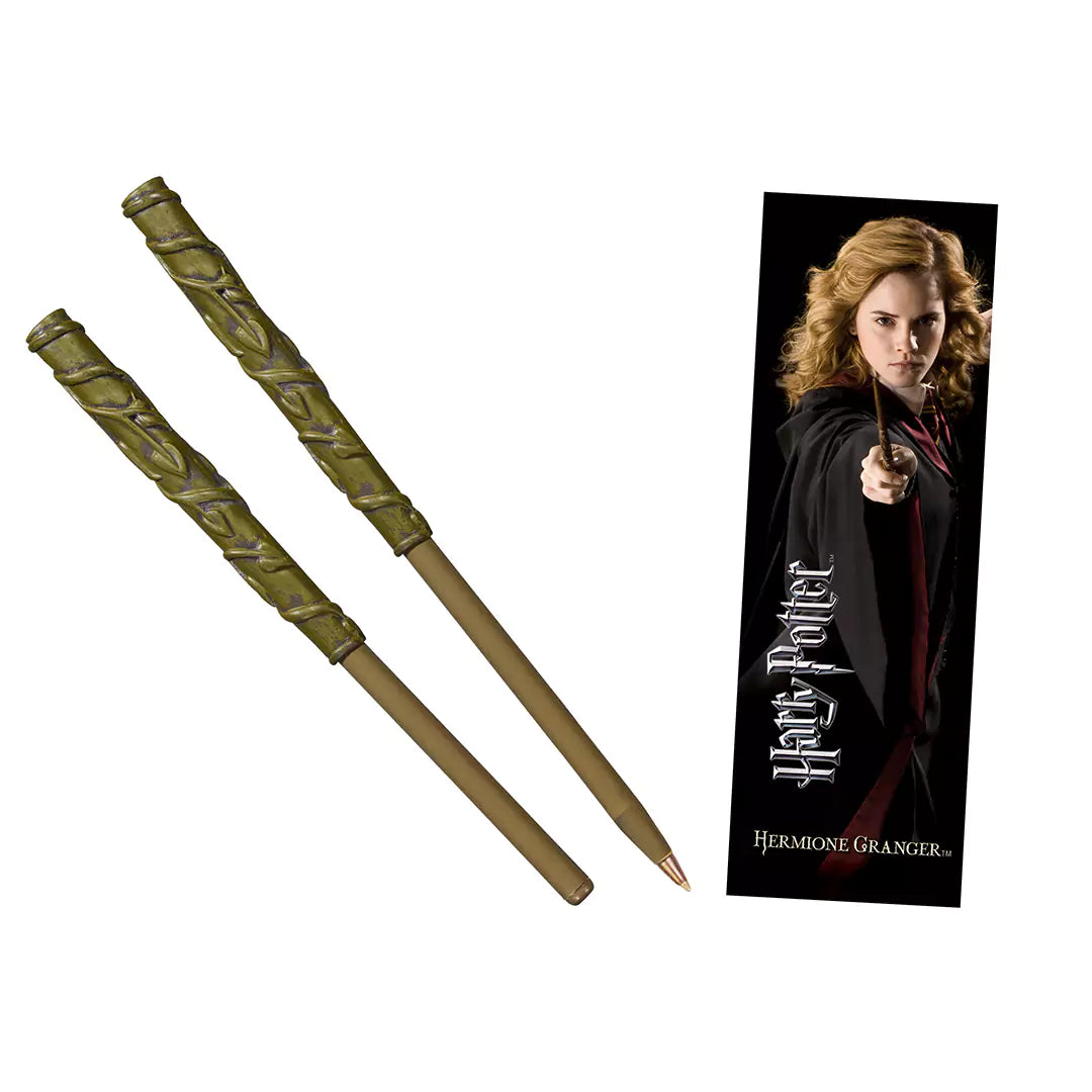 Bacchetta penna e Segnalibro di Hermione Granger