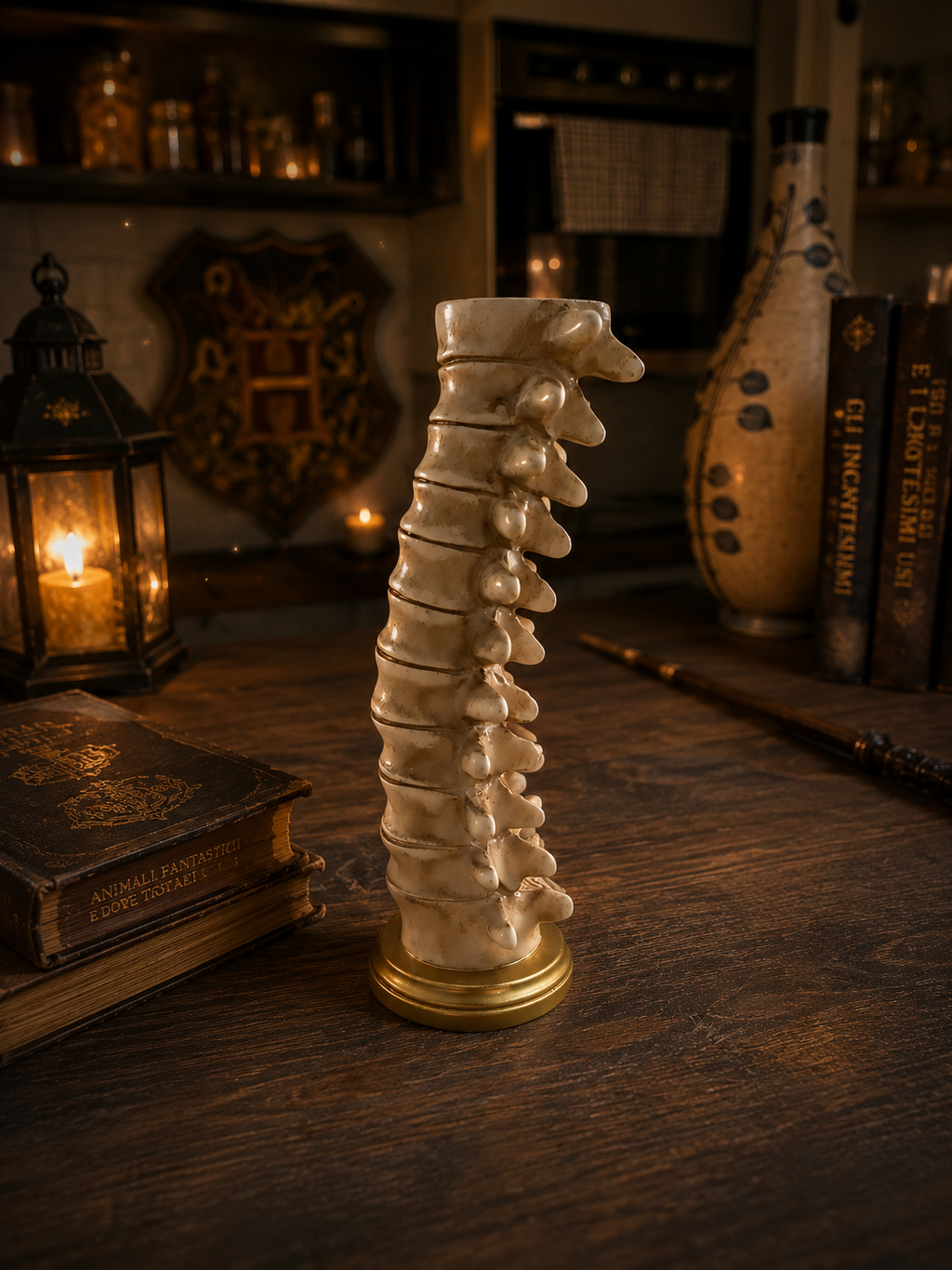 Spine Candle (Candela Remus Lupin)