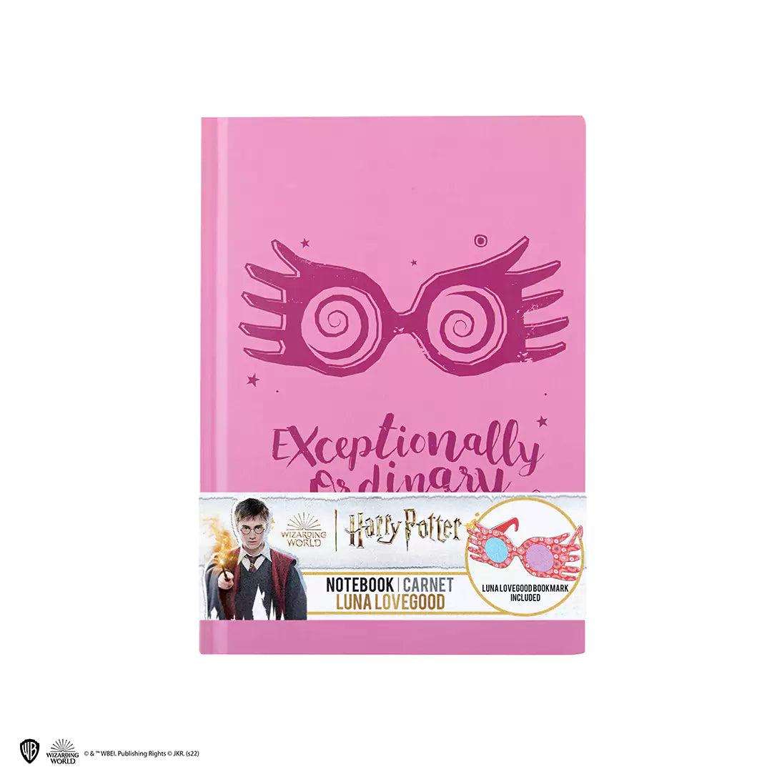 Quaderno rigido e segnalibro - Luna Lovegood