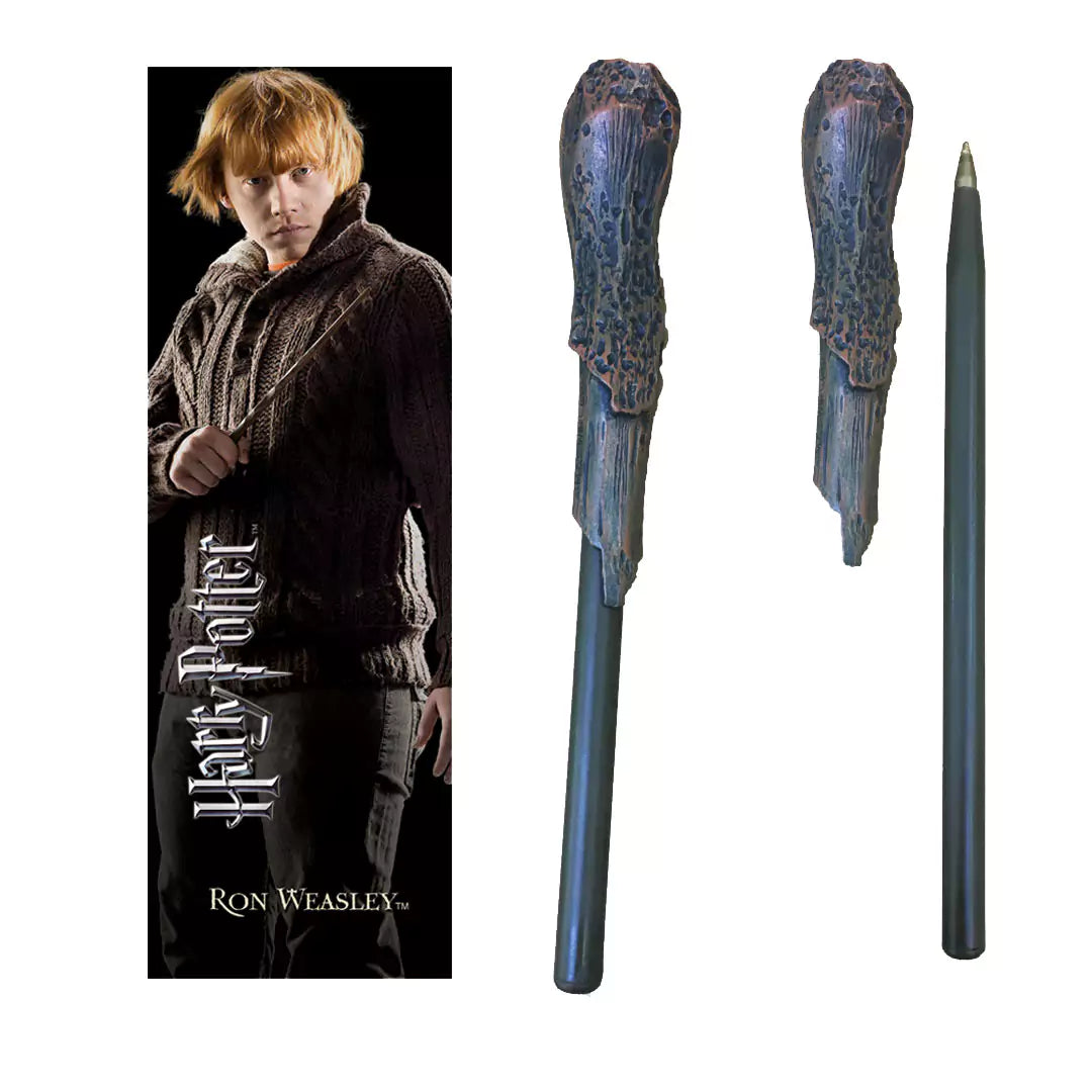 Bacchetta penna e Segnalibro di Ron Weasley