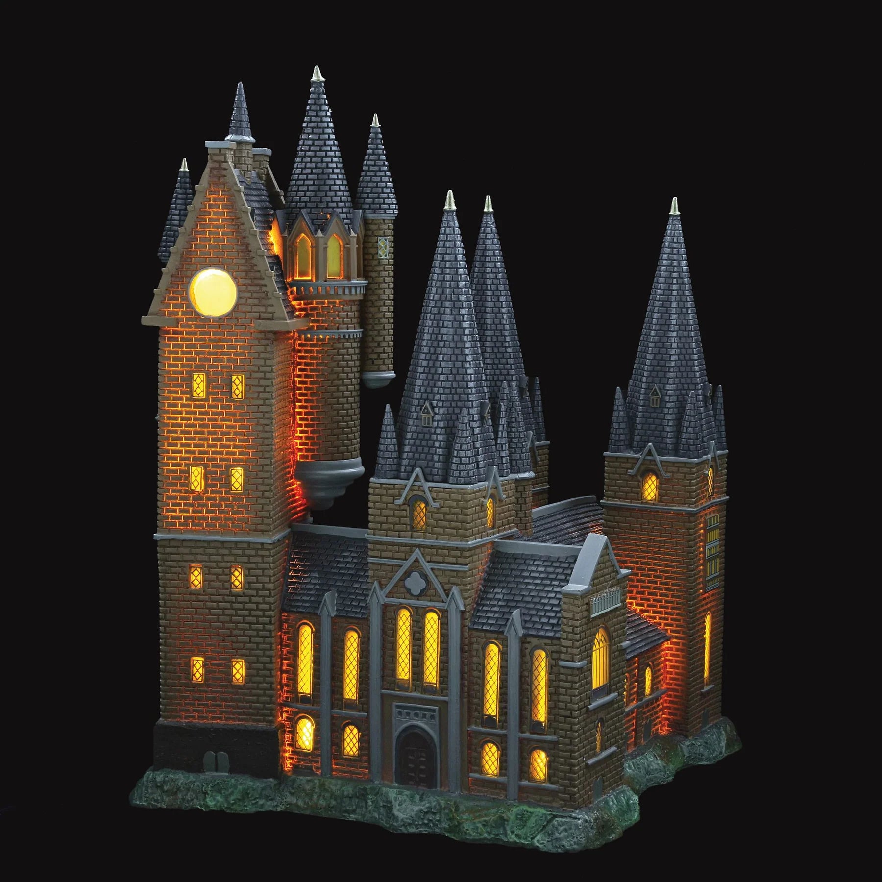 Hogwarts Astronomy Tower Illuminated Model Building- Harry Potter Village by D56
