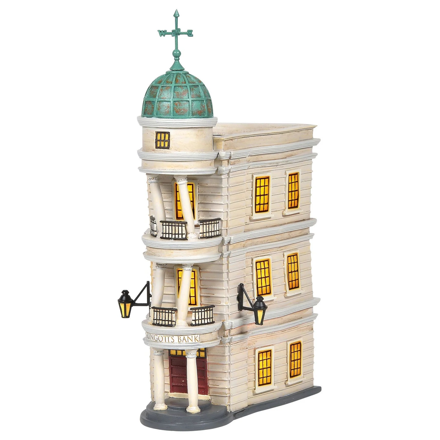 Gringotts Bank Illuminated Model Building- Harry Potter Village by D56