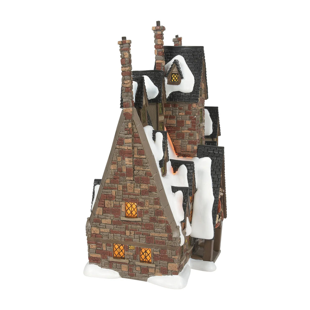 The Three Broomsticks Illuminated Model Building - Harry Potter Village by D56